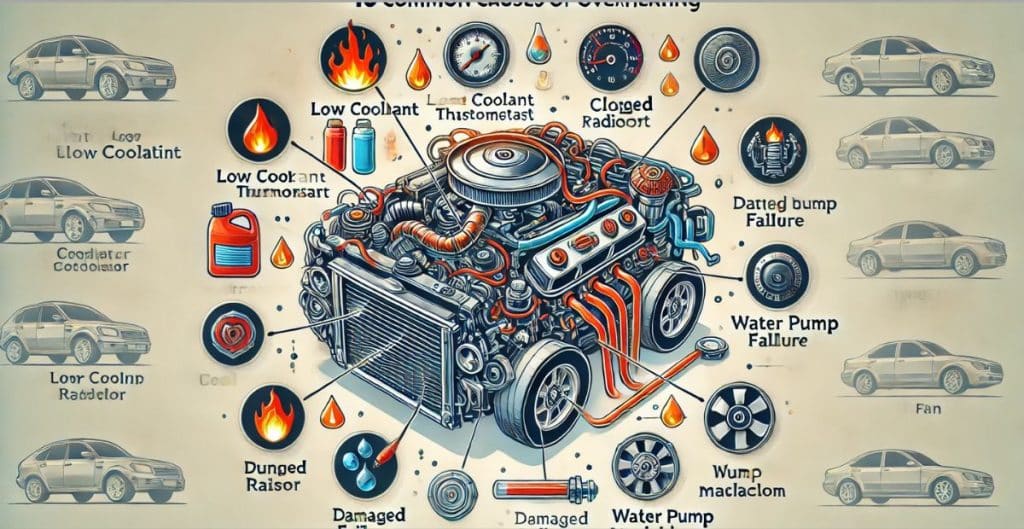 What are 10 Common Causes of Overheating