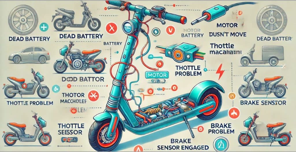 Why Does My Electric Scooter Turn on But Not Move