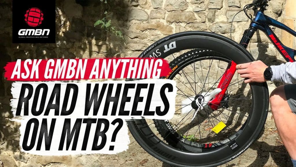 Road Bike Tyres on Mountain Bike