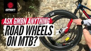 Road Bike Tyres on Mountain Bike