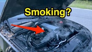 Smoke Coming from Radiator But Not Overheating
