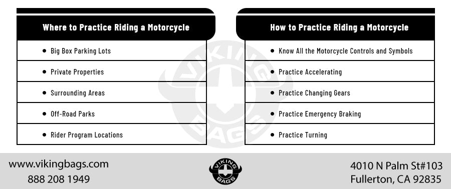 Where Can I Practice Riding a Motorcycle