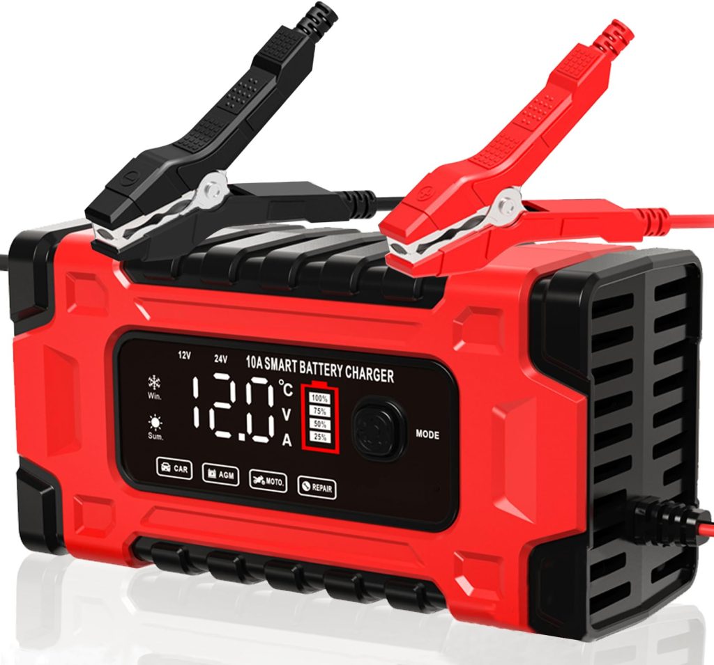 How Long to Charge a Car Battery at 10 Amps