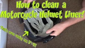 How to Clean Motorcycle Helmet Pads