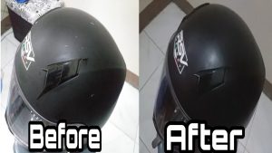 How to Remove Scratches from Motorcycle Helmet