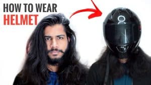 How to Wear a Motorcycle Helmet With Long Hair