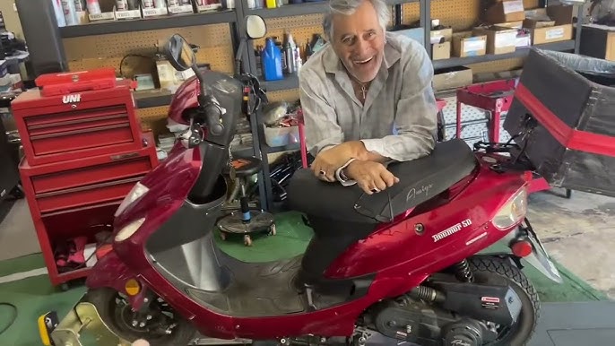 Moped Losing Power Up Hills