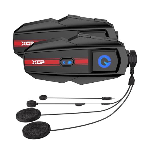 Best Bluetooth Headsets for Motorcycle Helmets 2 Pack
