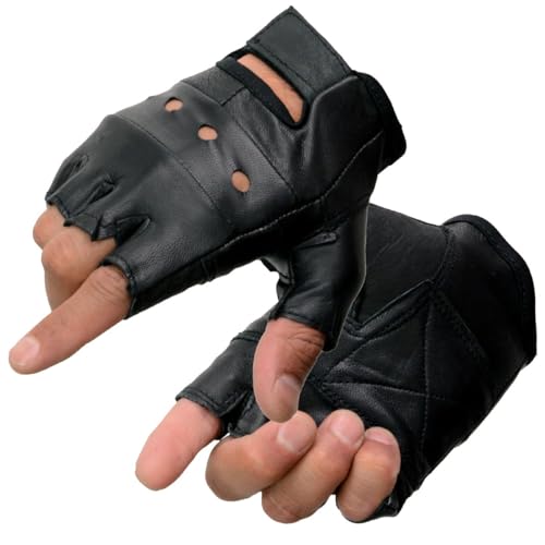 Best Leather Half Gloves for Motorcycle Riding