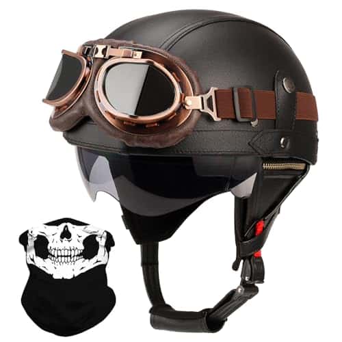 Best Motorcycle Goggles for Open Face Helmets