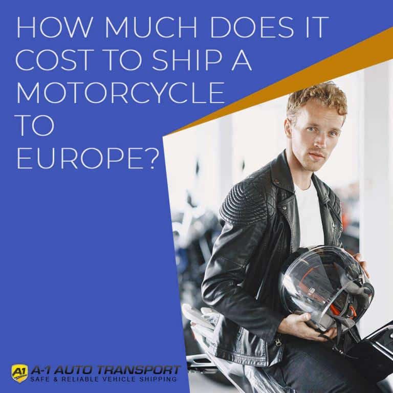 How Much Does It Cost to Ship a Motorcycle to Europe