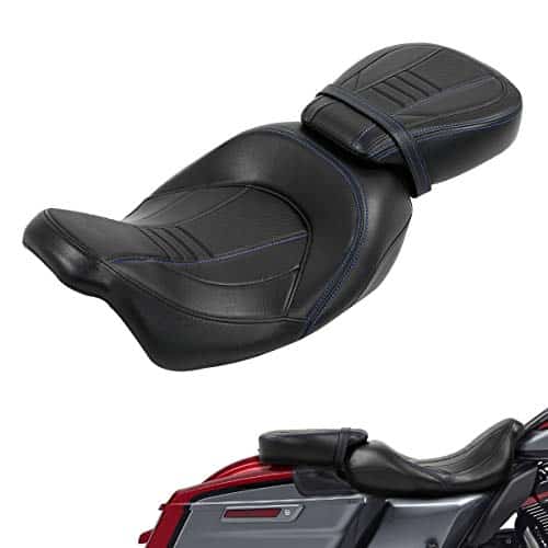Best Lowered And Narrow Seat for Harley Touring Motorcycle