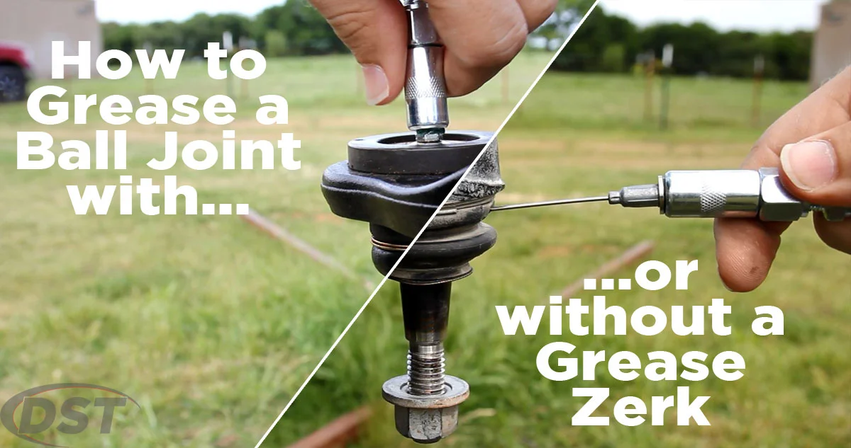 How to Grease a Ball Joint Without a Fitting Effectively