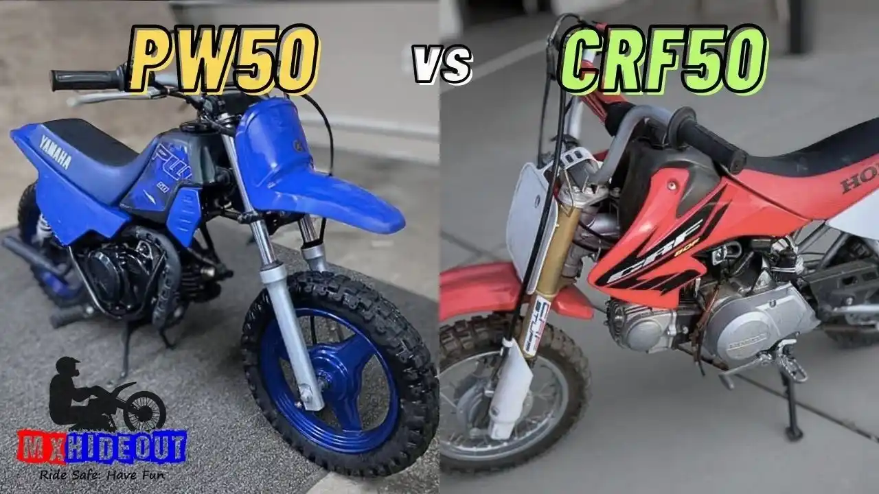 CRF50 vs PW50