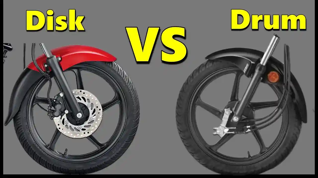 Motorcycle Drum Brake vs Disc Brakes