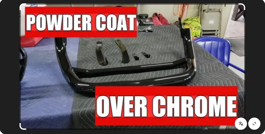 Powder Coating Over Chrome