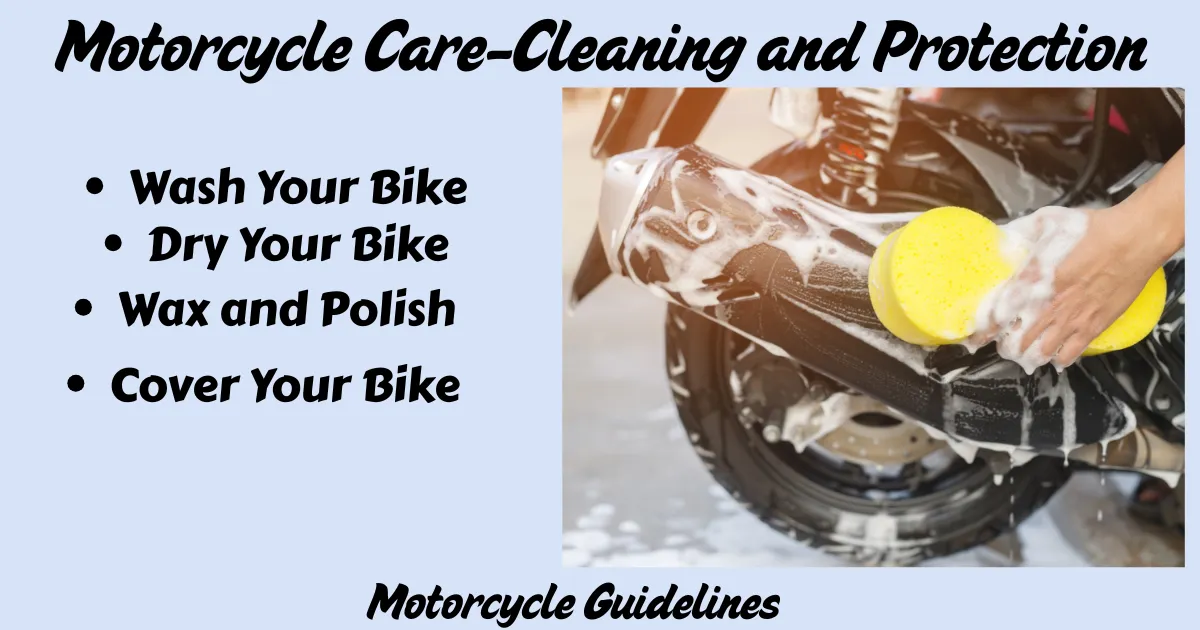 Motorcycle Care Tips