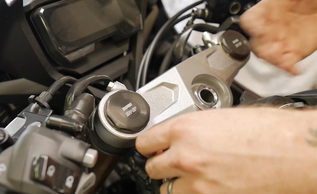 Lower a Motorcycle
